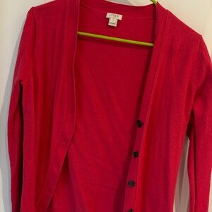 J. Crew Vibrant pink Women's Cardigan